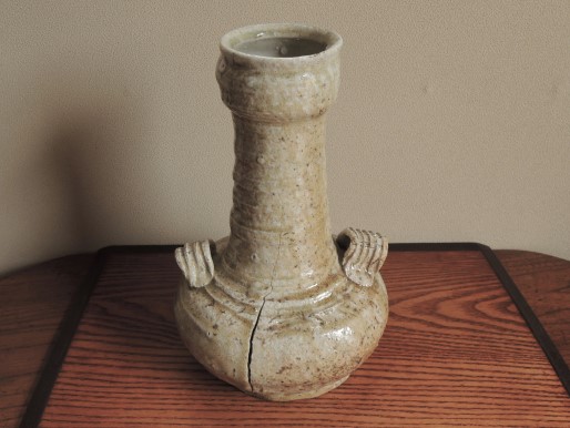 守谷宏一作 美濃伊賀花入れ