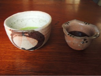 円相志野茶碗