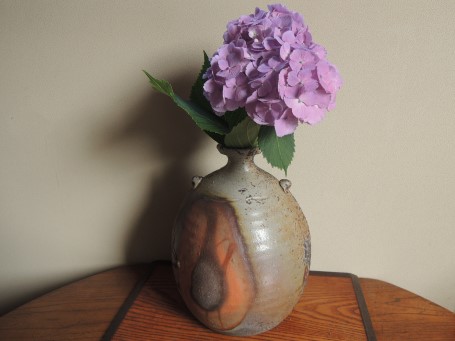 柴岡守 備前扁壺